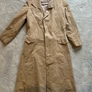 Suede trench coat Roth-Le Cover